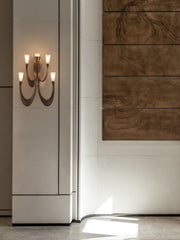 Metropolis Grand Alabaster Sconce