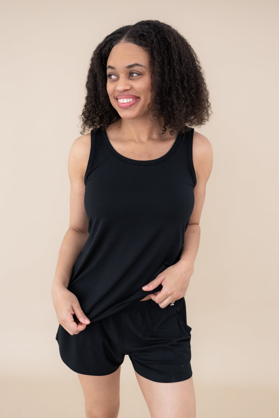 Women’s Tank Set in Midnight