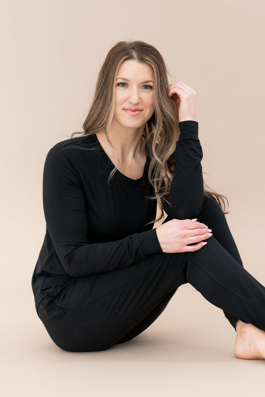 Women's Jogger Pajama Set in Midnight
