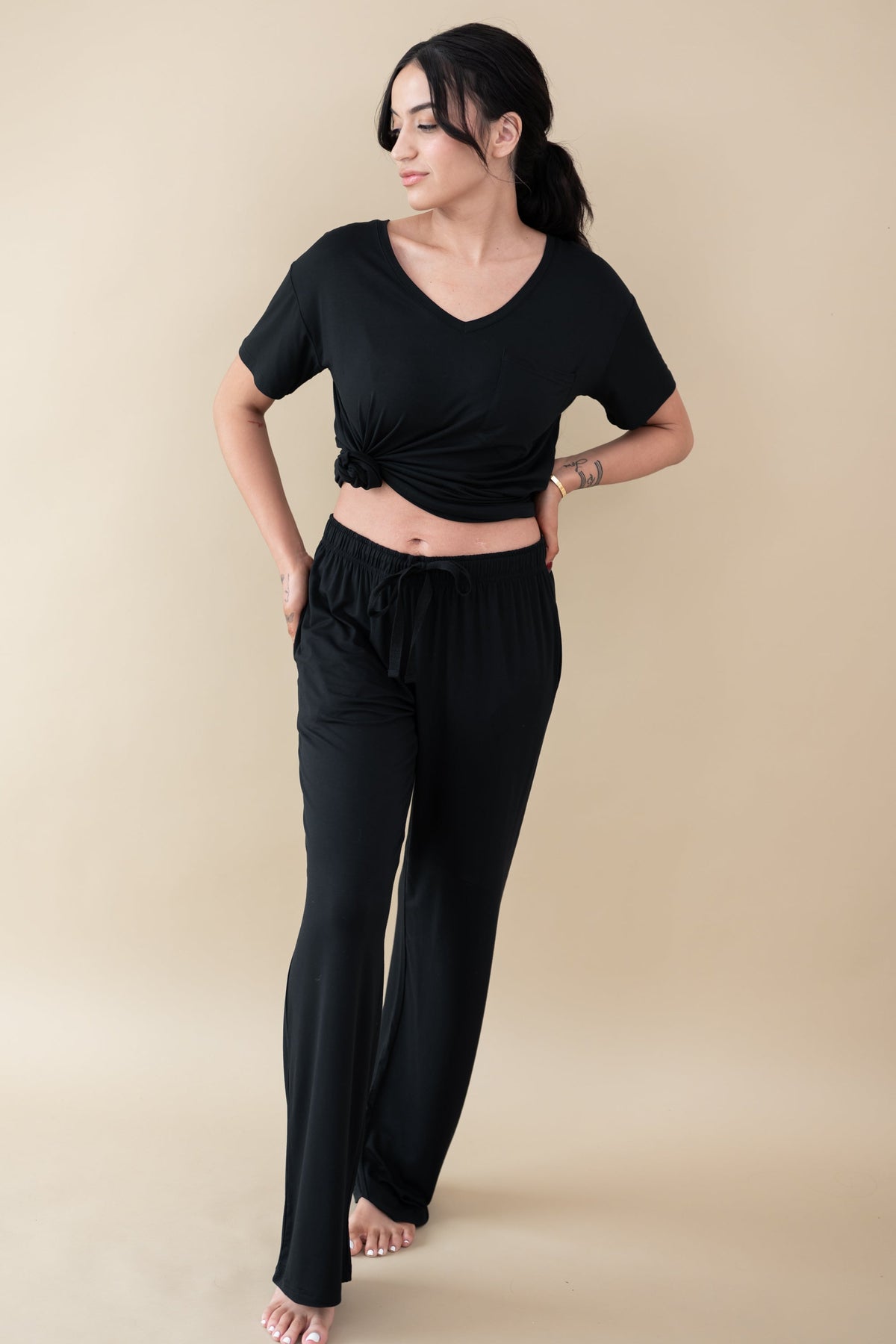 Women's Lounge Pants in Midnight