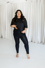 Bamboo Flex Women’s Leggings in Midnight