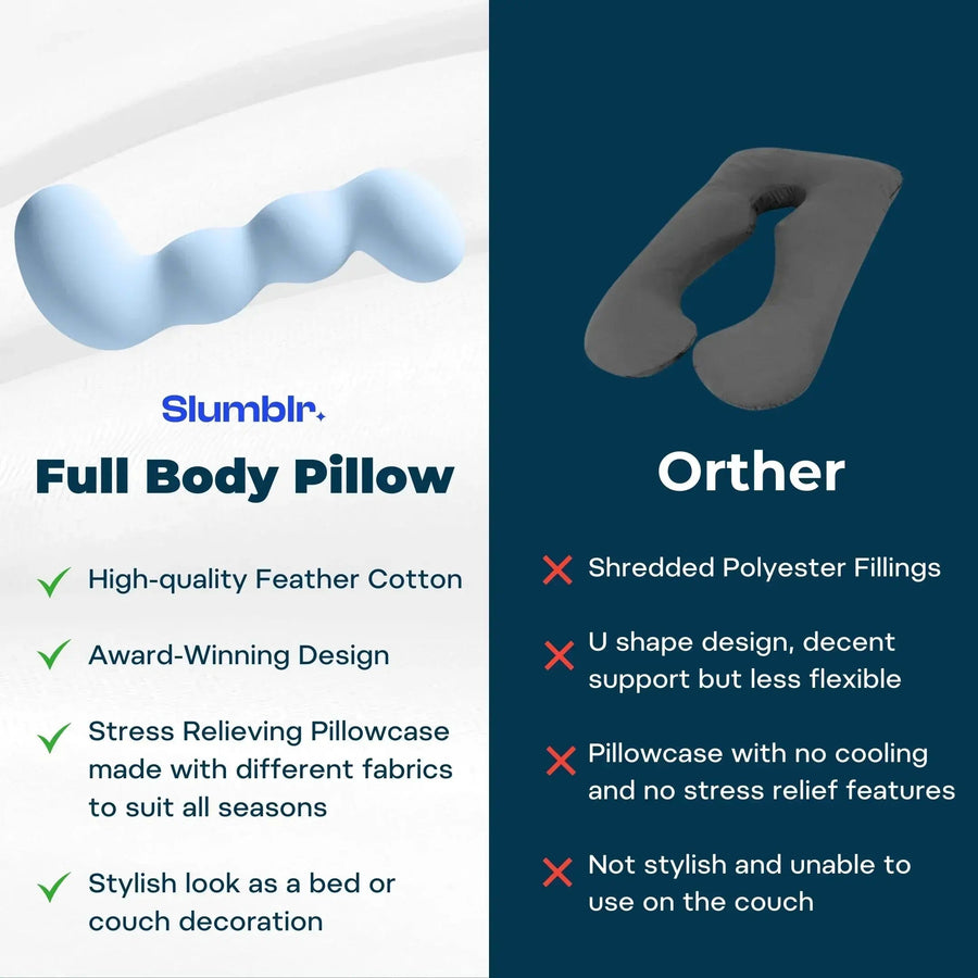 Sleepwyn Dino Full Body Pillow 2.0