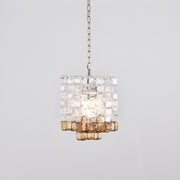Glass Poliarte Interlocking Chandelier