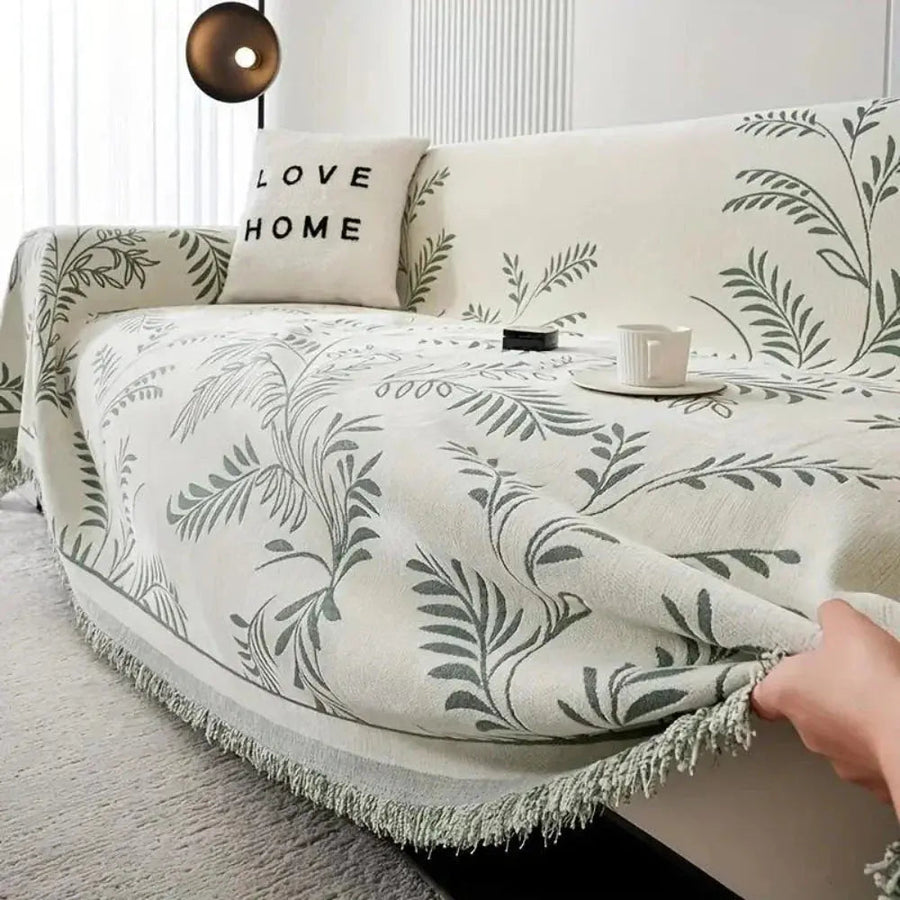 Sleepwyn Chenille Jacquard Couch Cover