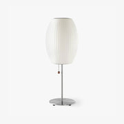 Faux Silk Bubble Table Lamp
