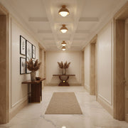 Nerio Travertine Ceiling Light