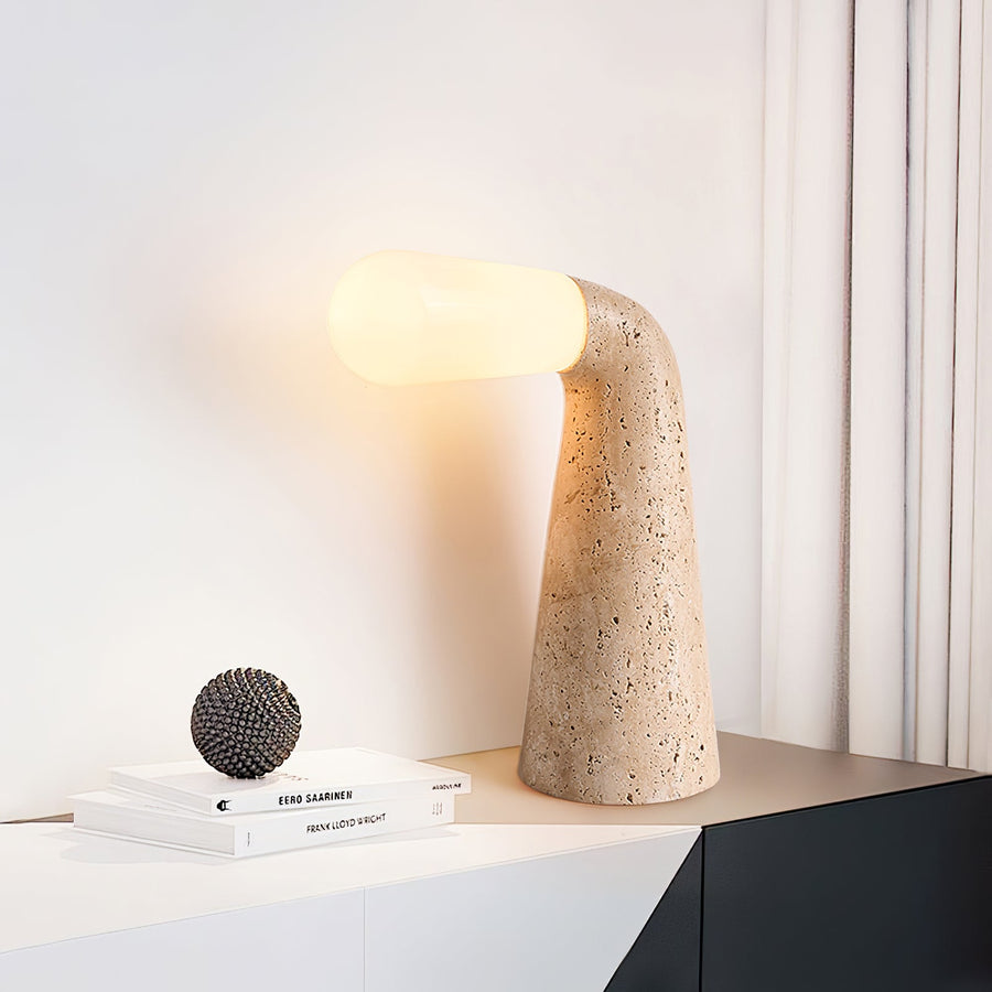 Nilo Travertine Table Lamp