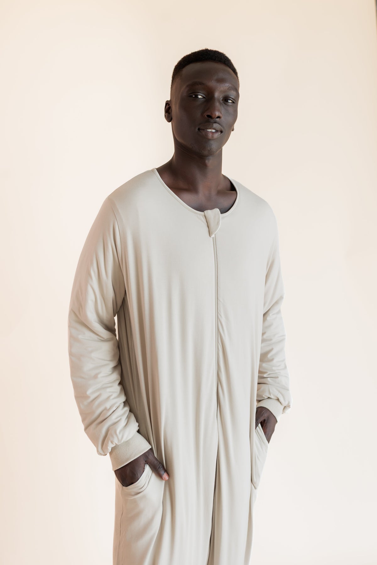 Long Sleeve Adult Sleep Bag Walker in Oat