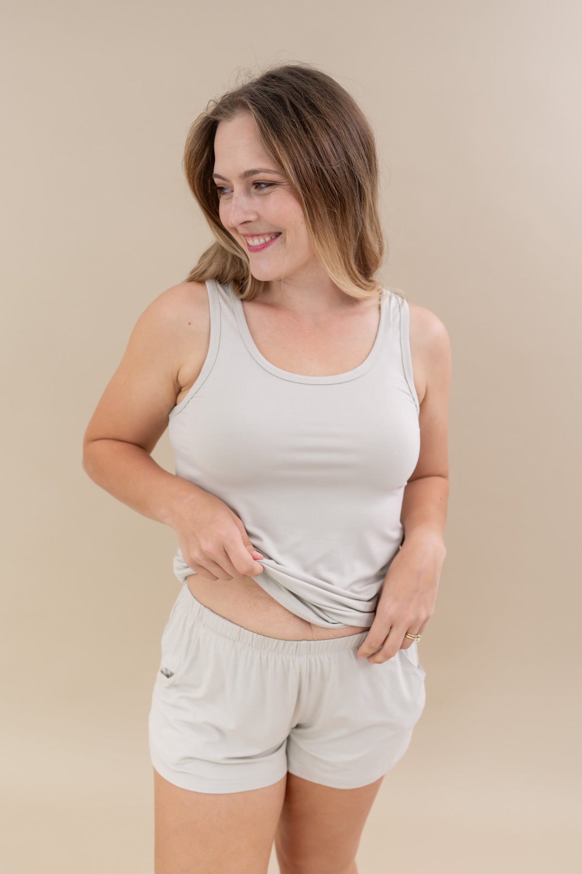 Women’s Tank Set in Oat