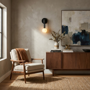 Obra Alabaster Globe Wall Sconce