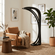 Obsidian Curve Floor Lamp