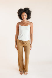Women's Lounge Pants in Ochre