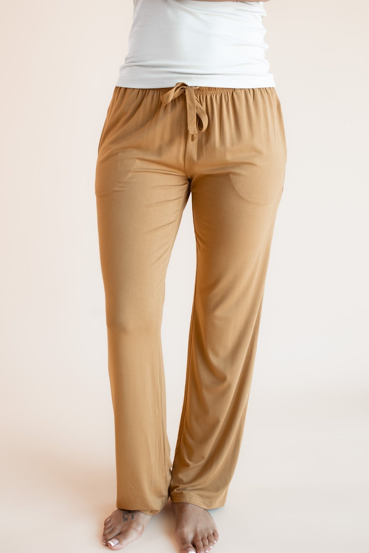 Women's Lounge Pants in Ochre
