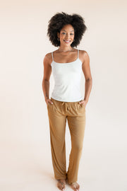 Women's Lounge Pants in Ochre