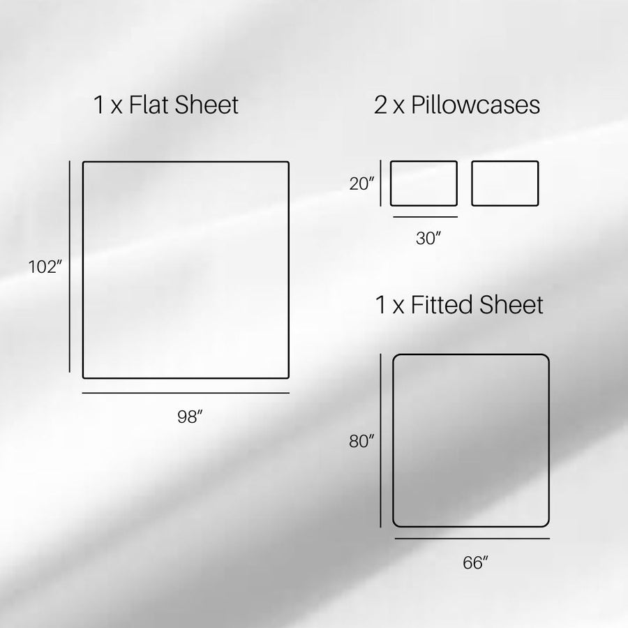 Olympic Queen 650 Thread Count Sheet Set