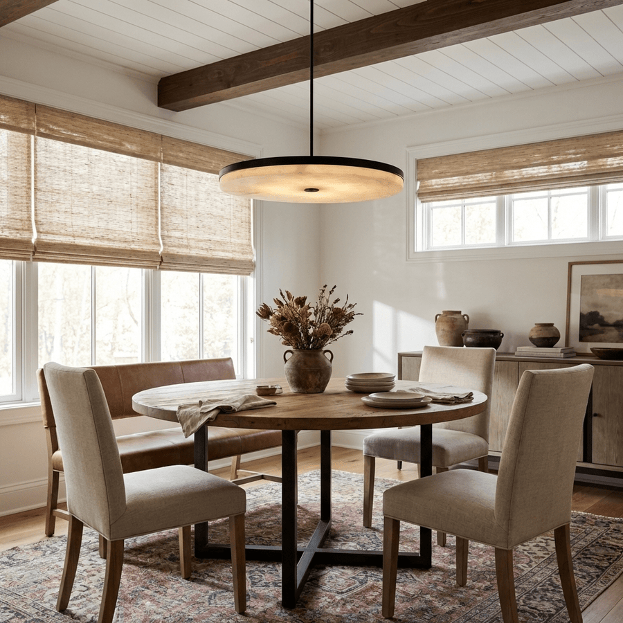 Orbis Alabaster Pendant Light