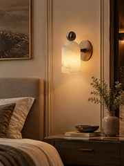 Orbit Alabaster Wall Sconce