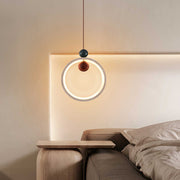 Ring & Bead Pendant Lamp