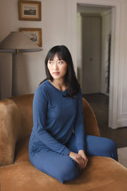 Women's Jogger Pajama Set in Oxford