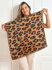 100% Mulberry Silk Printed Square Scarf 68x68cm/26.8