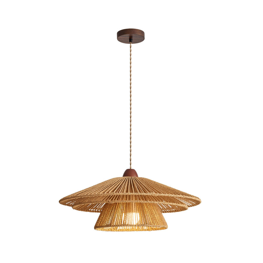 Pagoda Paper Twine Pendant Lamp