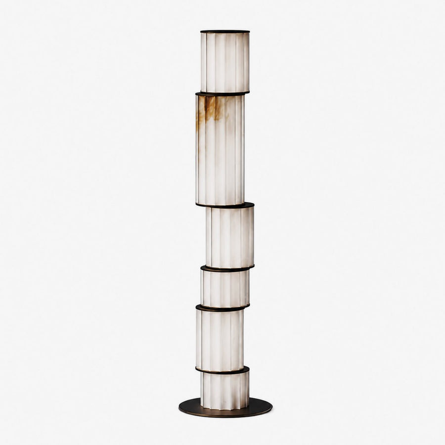 Pillar Alabaster Floor Lamp