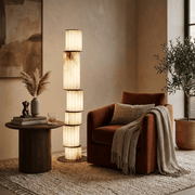 Pillar Alabaster Floor Lamp