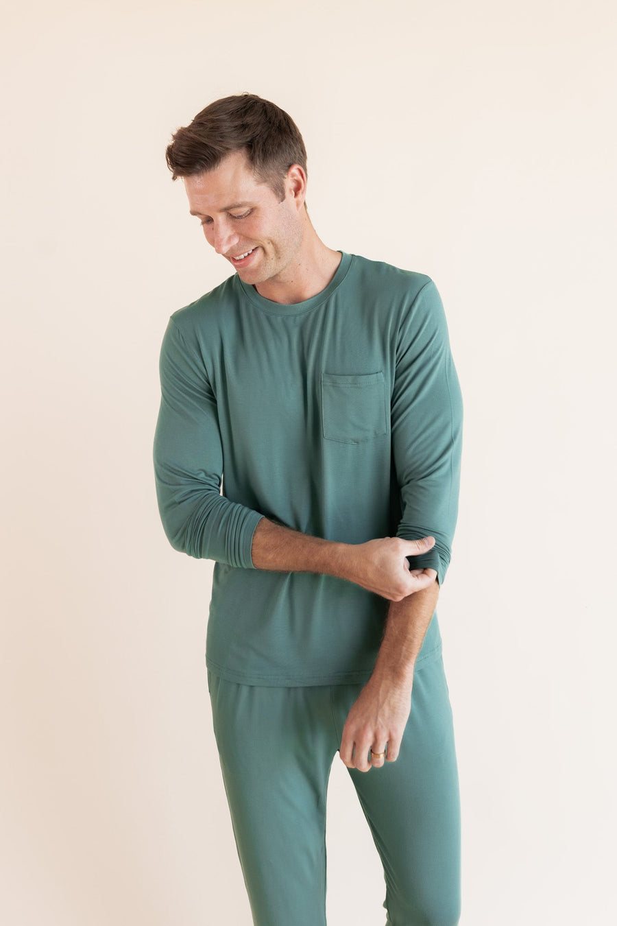 Men's Jogger Set in Pine