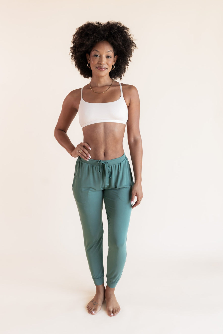 Women's Jogger Pants in Pine
