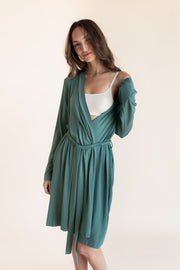 Women's Lounge Robe in Pine