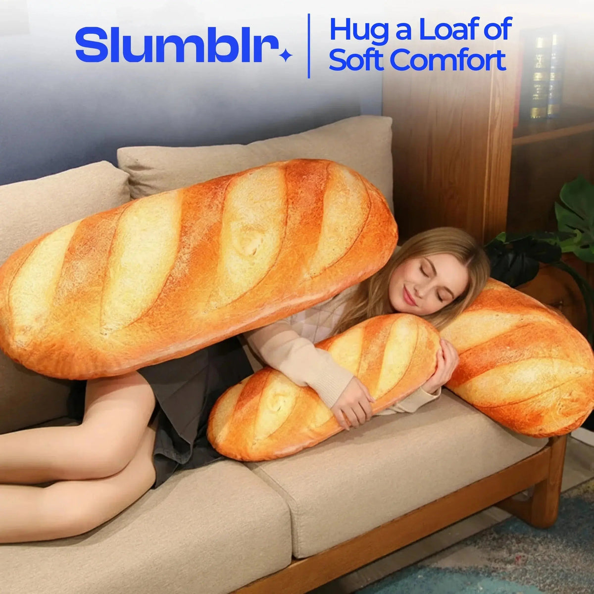 Sleepwyn French Bread Plush Pillow