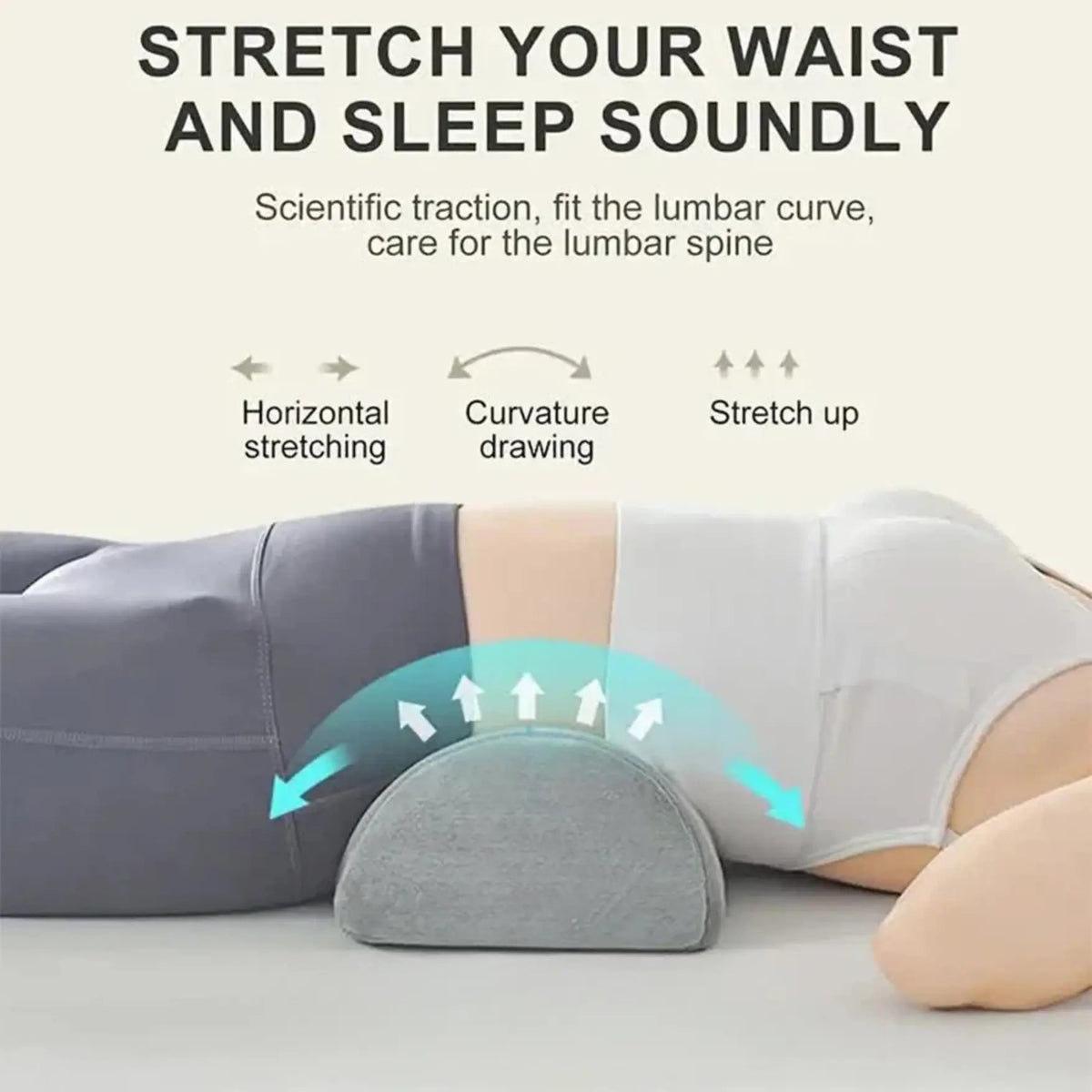 Sleepwyn Half Moon Bolster Support Bolster