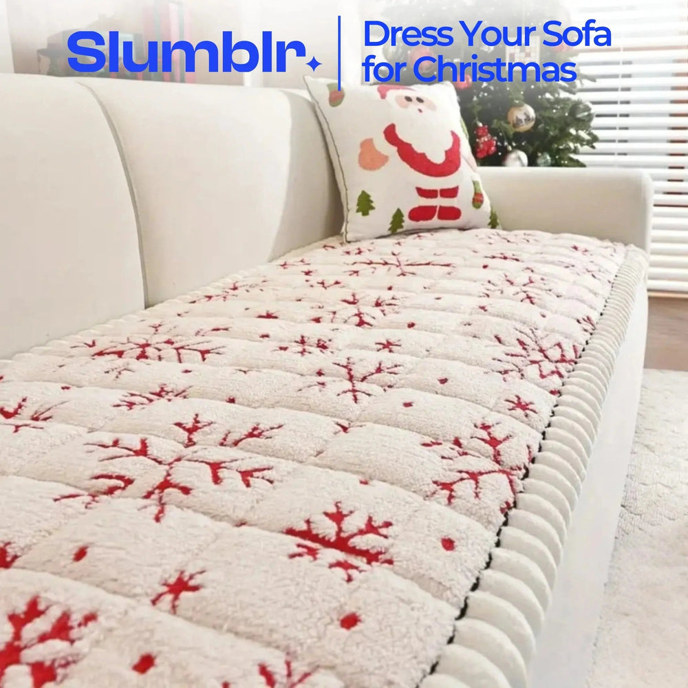 Sleepwyn Thickened Snowflake Sofa Slipcovers