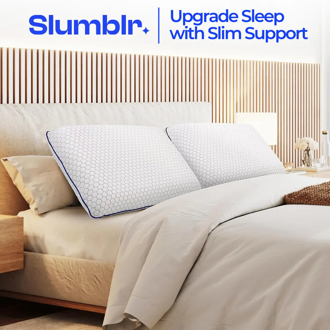 Sleepwyn Ultra Thin Memory Foam Pillow