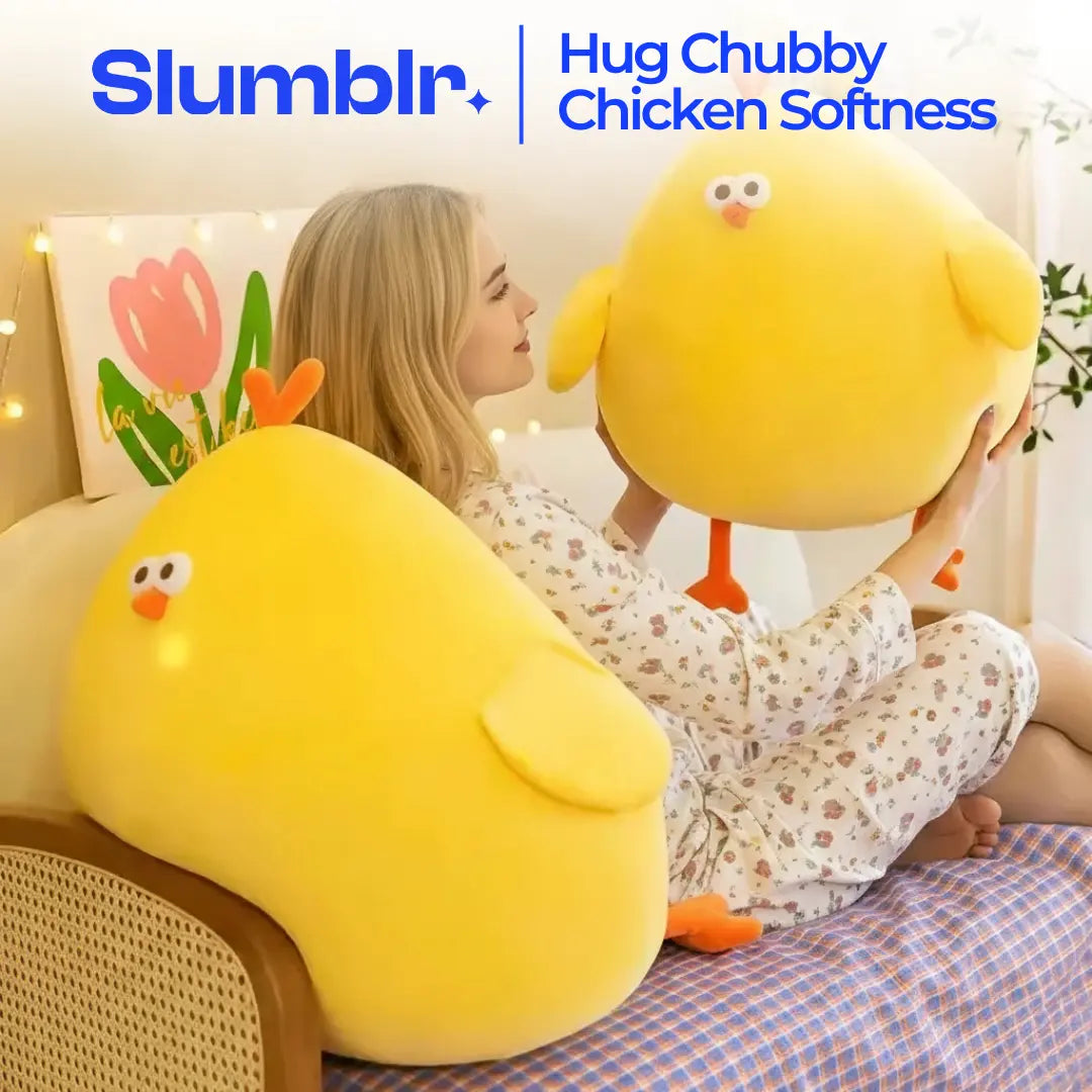 Sleepwyn Funny Fat Chicken Plush Pillow