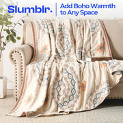 Sleepwyn Nordic Cotton Gauze Boho Throw Blanket