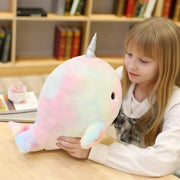 Sleepwyn Narwhal Plush Rainbow Toy