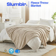 Sleepwyn Fleece Throw Blanket for Couch