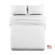 RV Short Queen OR RV King Sheet Sets 100% Cotton Sateen - USA