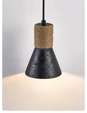Ravena Rope Cone Pendant Lamp