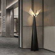 Religieuse Alabaster Floor Lamp