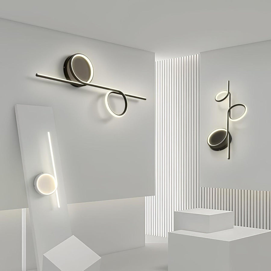 Rhythmic Line Wall Light