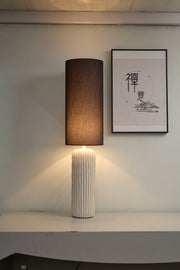Reed Pillar Table Lamp