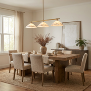 Ridgeline Alabaster Linear Chandelier