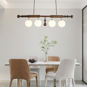 Roman Column Chandelier