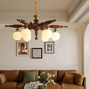 Rotating Stick Chandelier