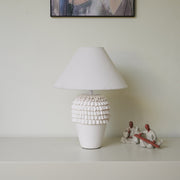 Ruffle Ceramic Table Lamp