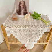 Sleepwyn Embroidered Lace Tablecloth