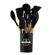 Sleepwyn Silicone Kitchen Utensils Set (12 Pcs)