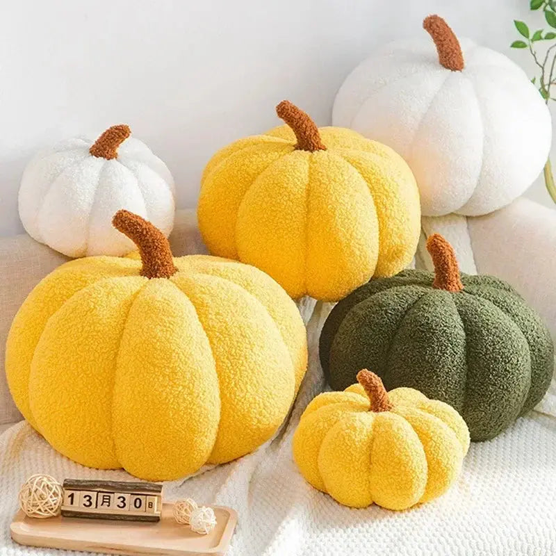 Sleepwyn Nordic Plush Pumpkin Decorative Cushion